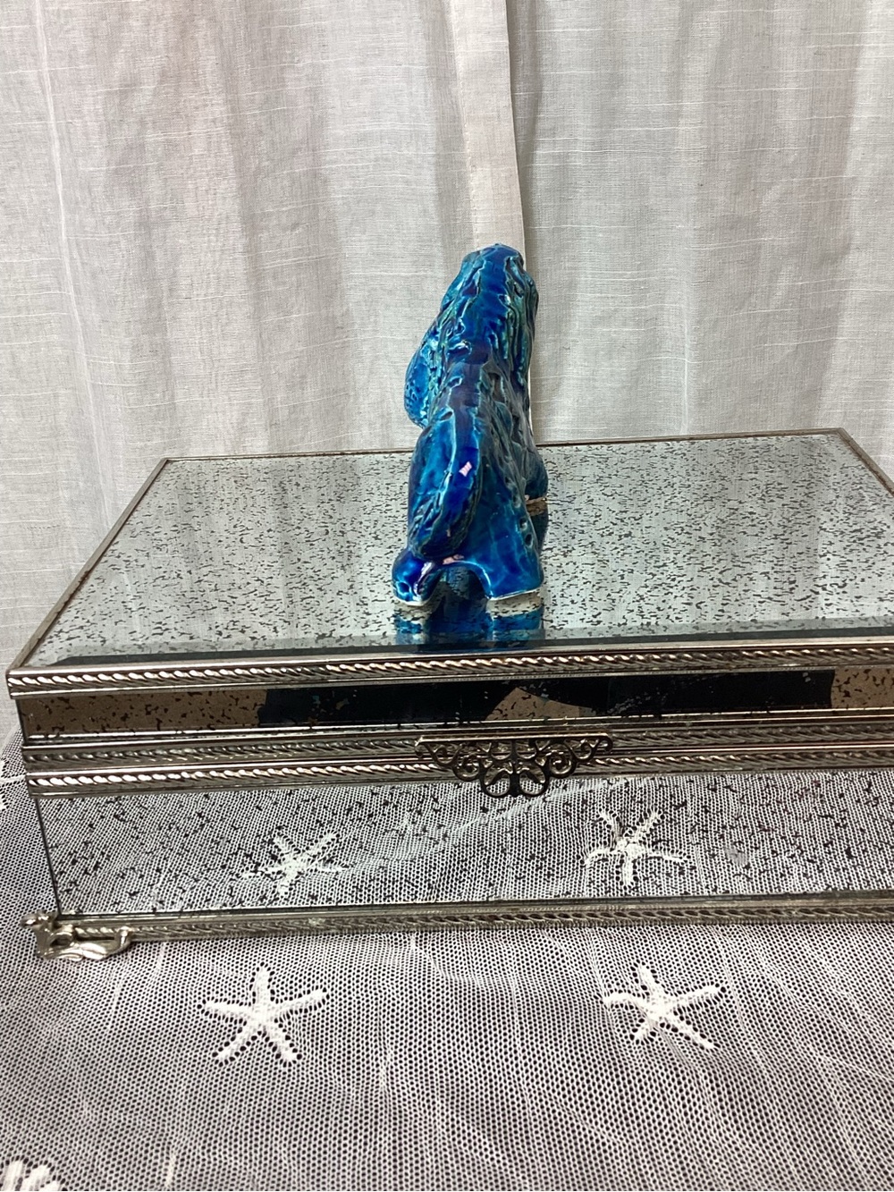 Bitossi Rimini Ceramic Blue Lion - Picture 2 of 6